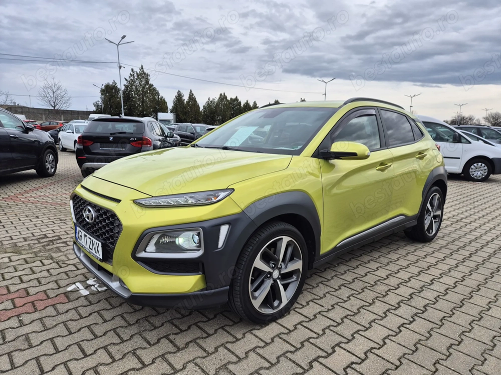 = HYUNDAI KONA Aut. 4x4 1.6 crdi Piele Navi Xenon Led 2019 E6 = 17.990 e. =