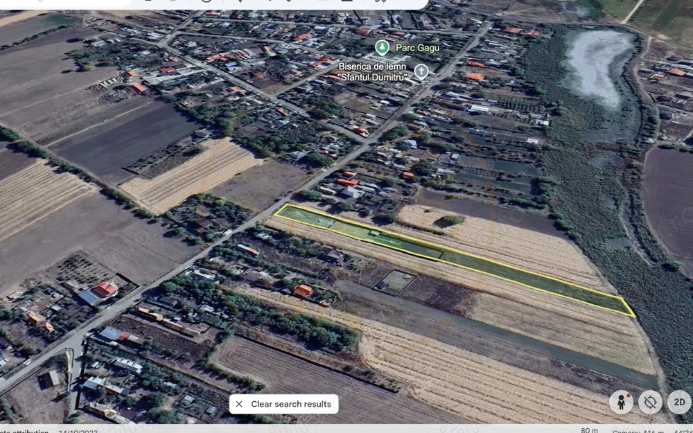 Teren in centrul satului Gagu, comuna Dascălu, ideal construcție.