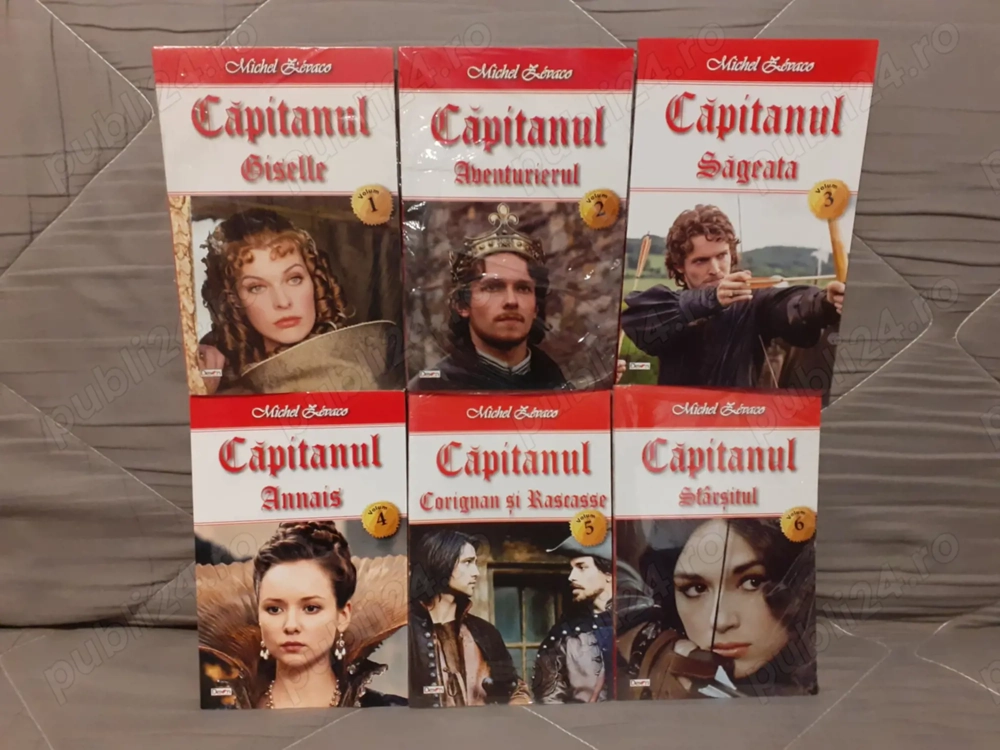 Capitanul seria-Michel Zevaco (6 vol)