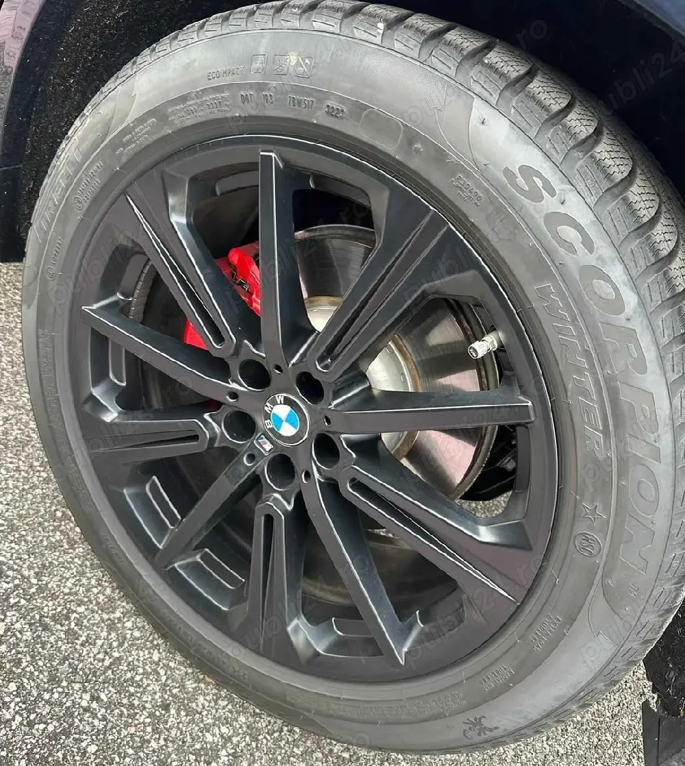 Jante 20" roti iarna originale BMW X5 G05 X6 G06 M50D M748 style 748
