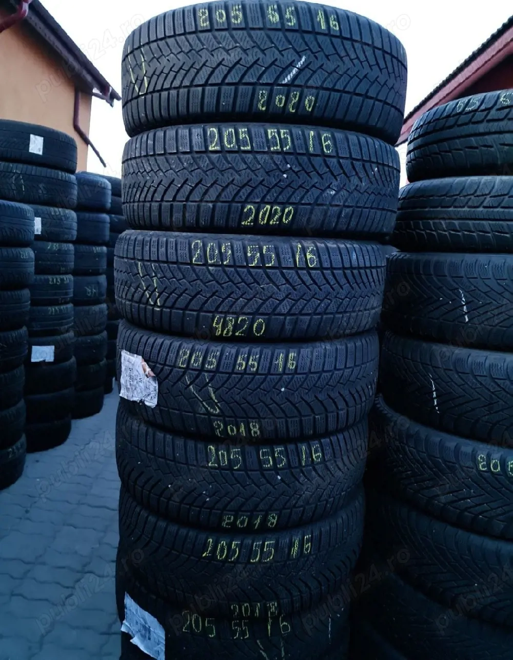  Anvelope second hand la doar 60 lei bucata – preț de angro! ♻️ #anvelope #angro #promoții