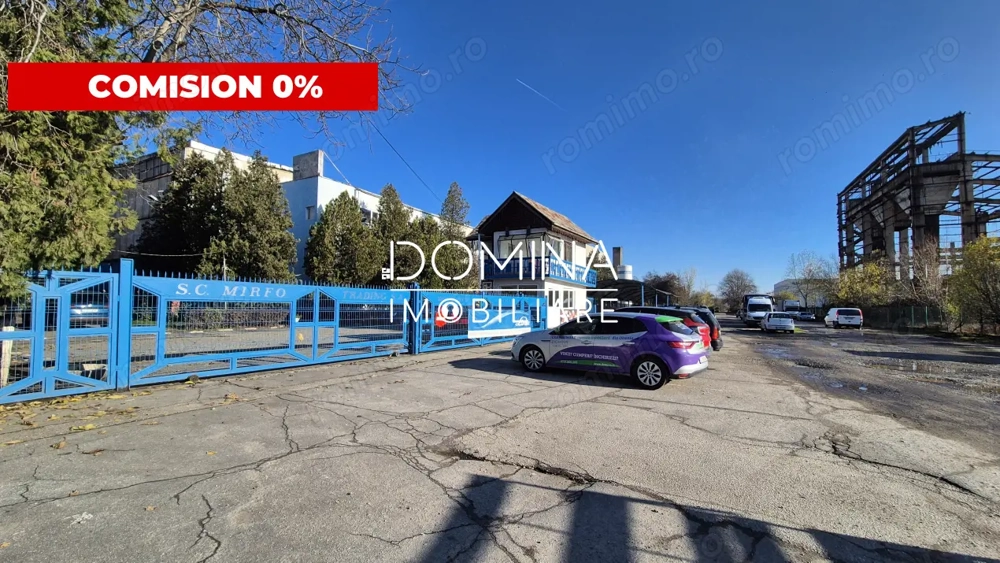 Închiriere complex industrial versatil *hale - birouri - platforme betonate* 