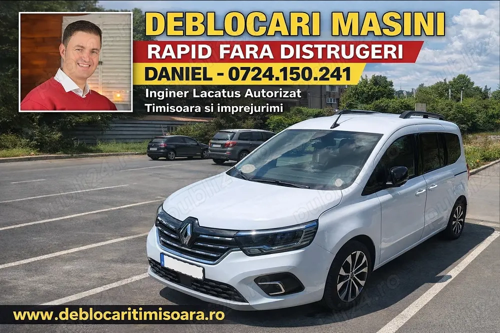 Lacatus Deblocari Usi Masini Auto Timisoara Rapid Fara Distrugere