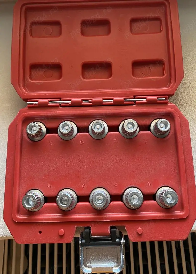 Set chei antifurt VW 10 piese 10 11 13 14 15 16 17 19 20 21 dinti