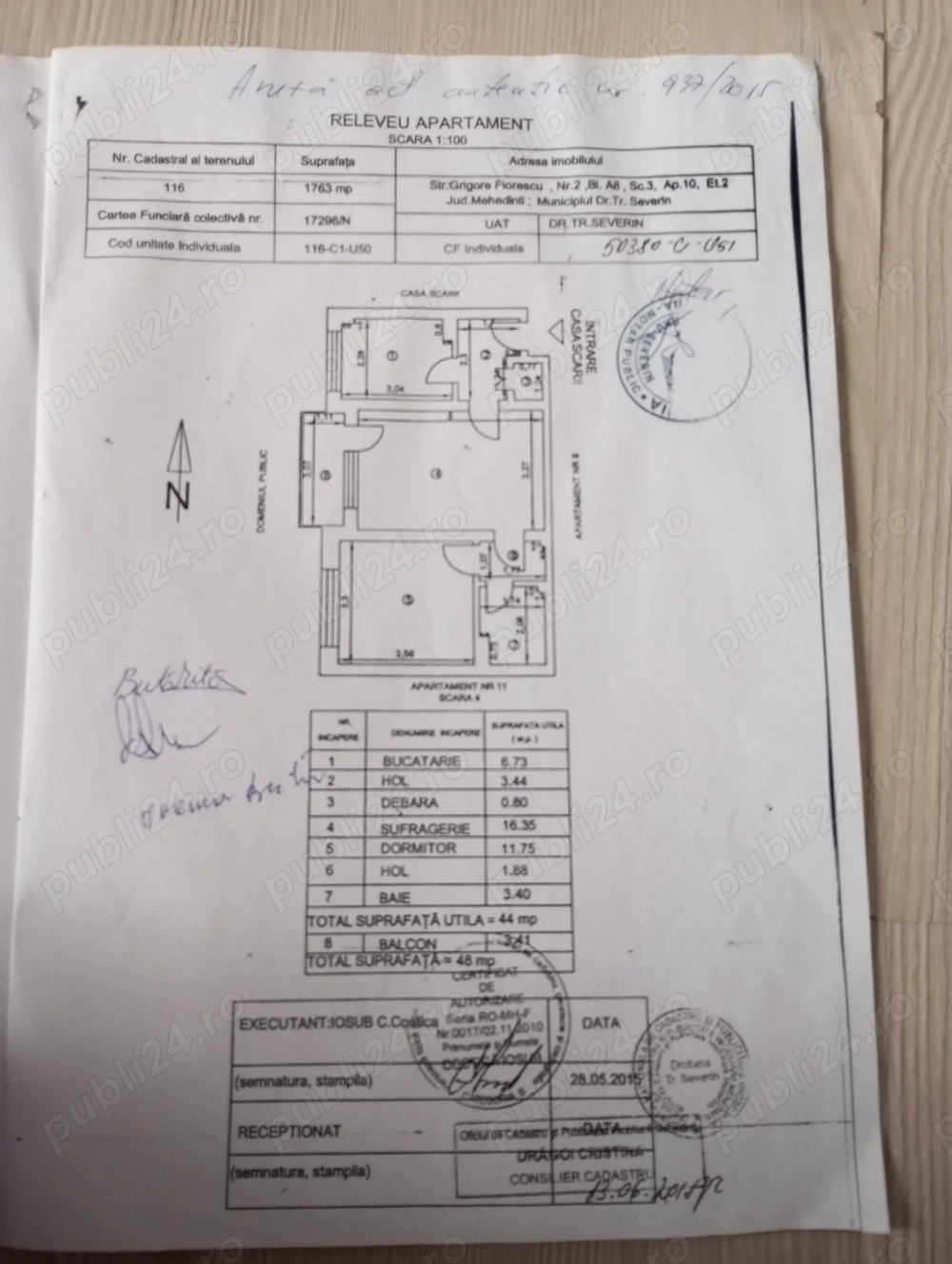 Vând apartament 