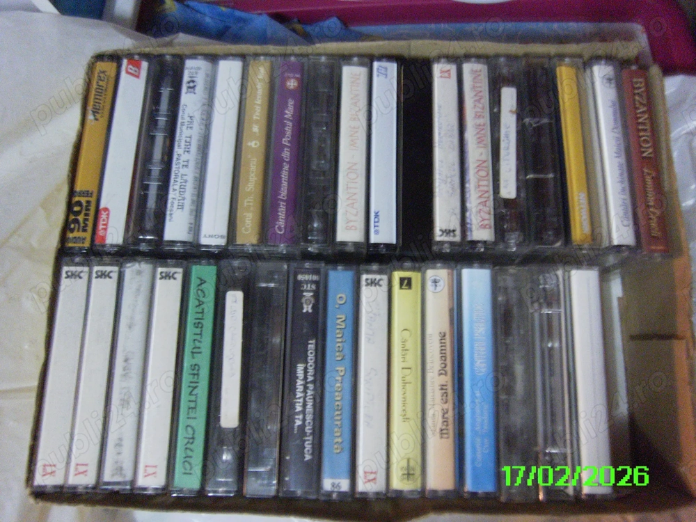 Casete audio cu slujbe Bisericesti originale