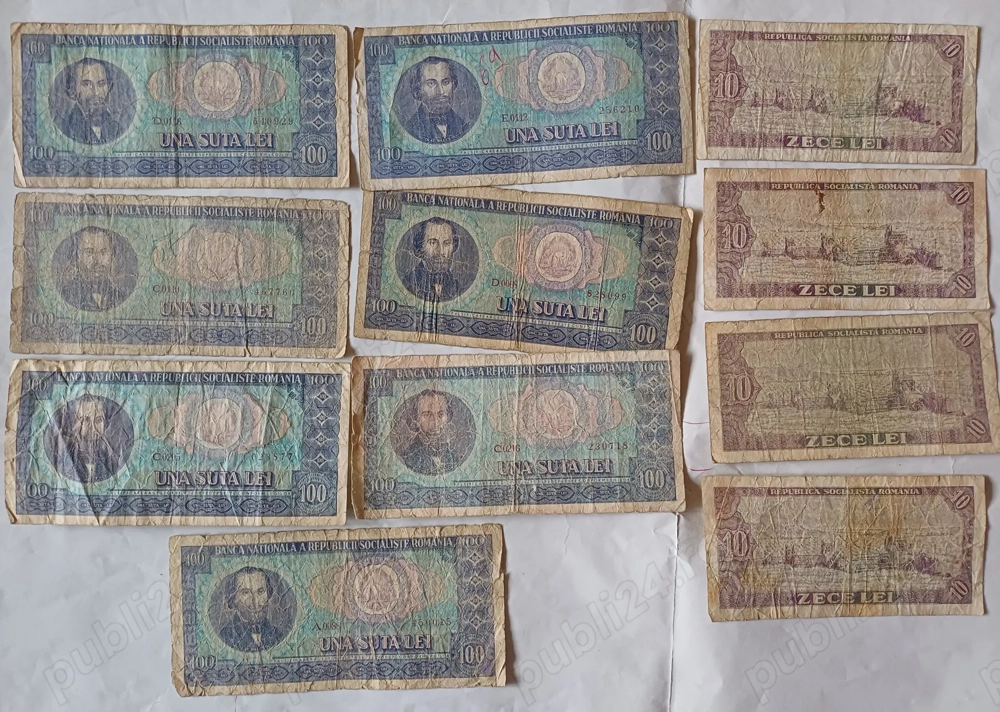 Bancnote "comuniste" înainte de 1989