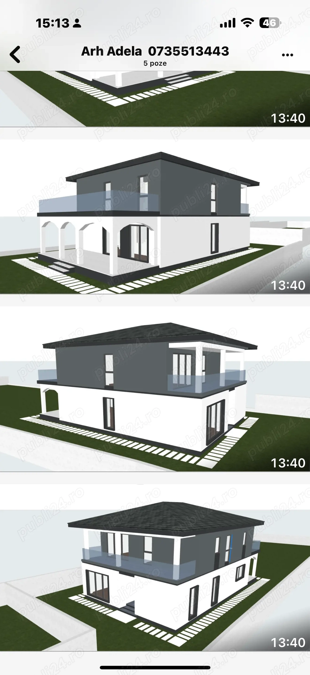 Vând vilă la cheie 400000 sau la gri 280000 