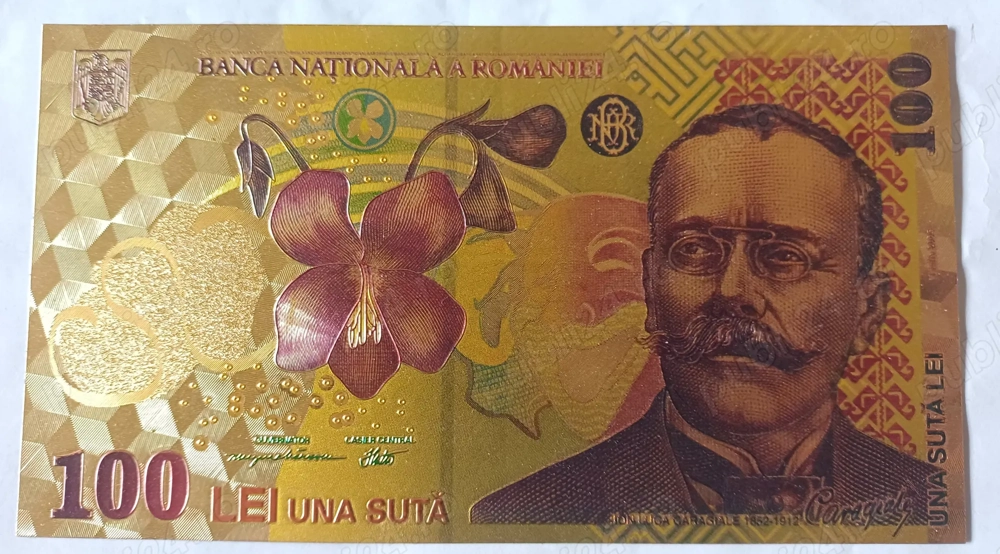 Bancnotă polimer suflat 24k