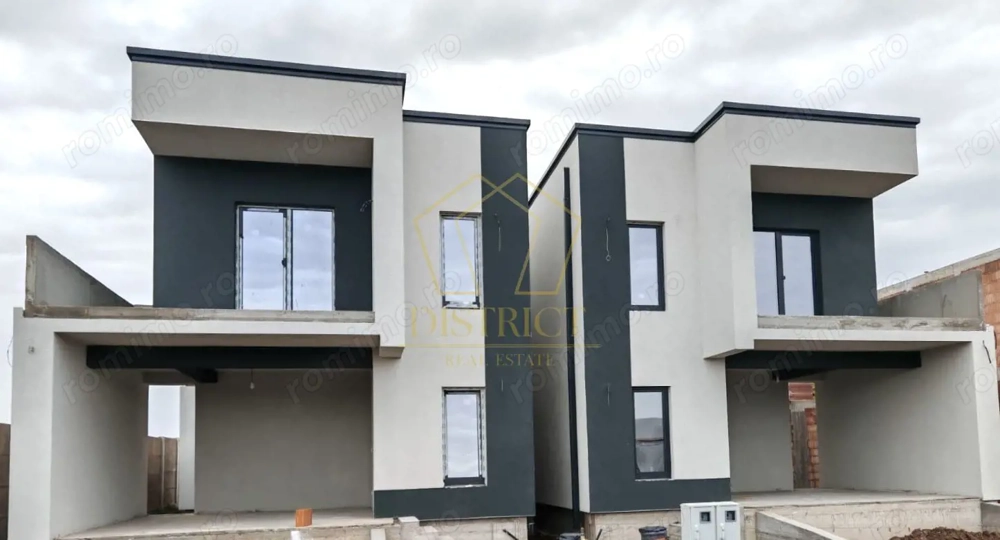 Duplex cu 4 camere despartit prin camera tehnica I Comision 0% I Giarmata Mare