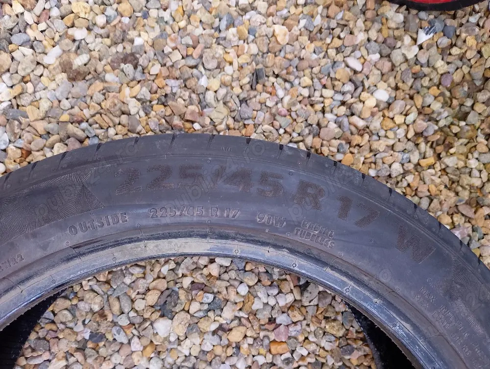  2 buc.cauciucuri vară Continental 225/45/17