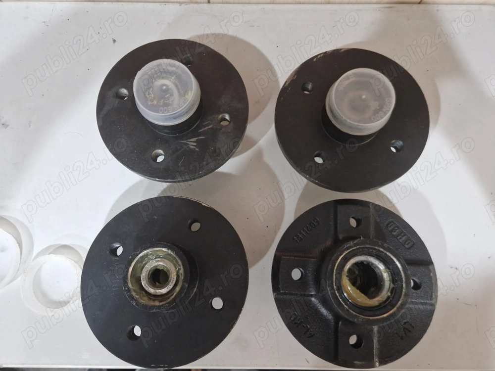 Butuci alko si knott pentru remorci si platforme, tamburi