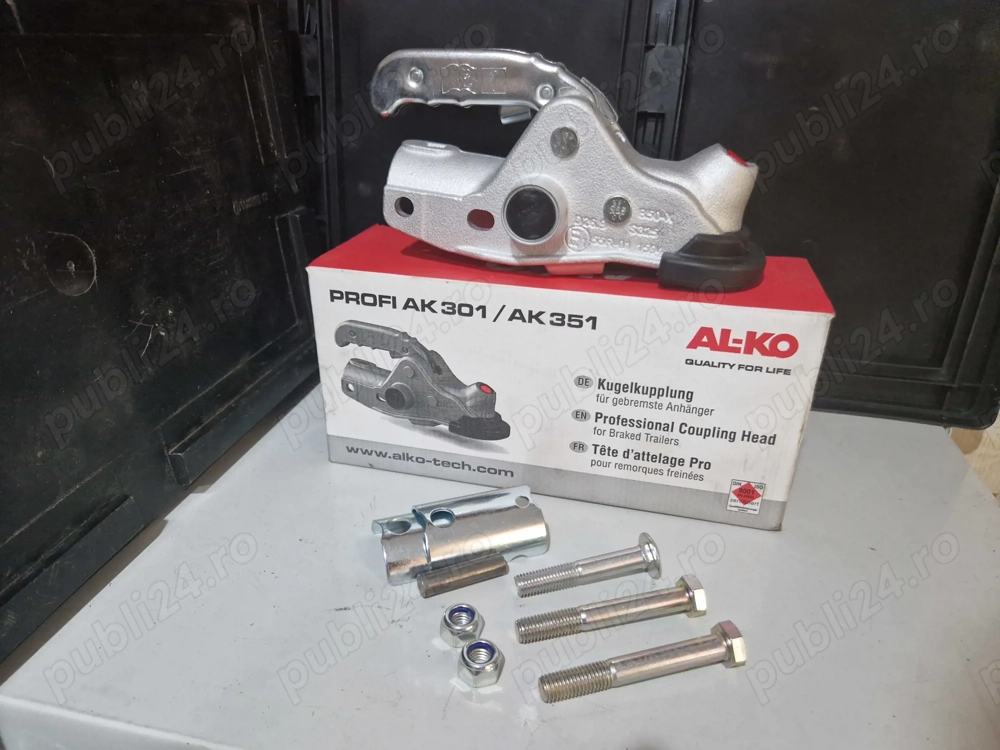 Cupla Al-Ko AK301, 3000 kg, MODELUL NOU, Cu protectie antizgariere