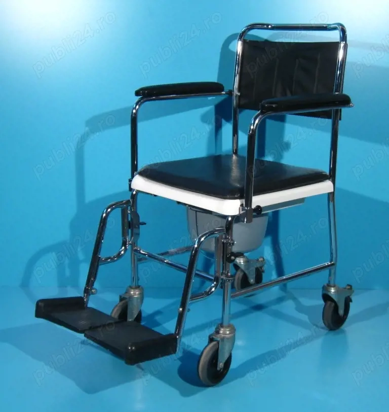 Scaun cu WC  cu spatar fix