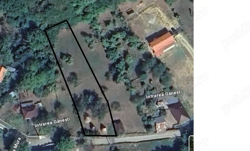 Teren intravilan 1332 mp Baile Olanesti (zona Mura)