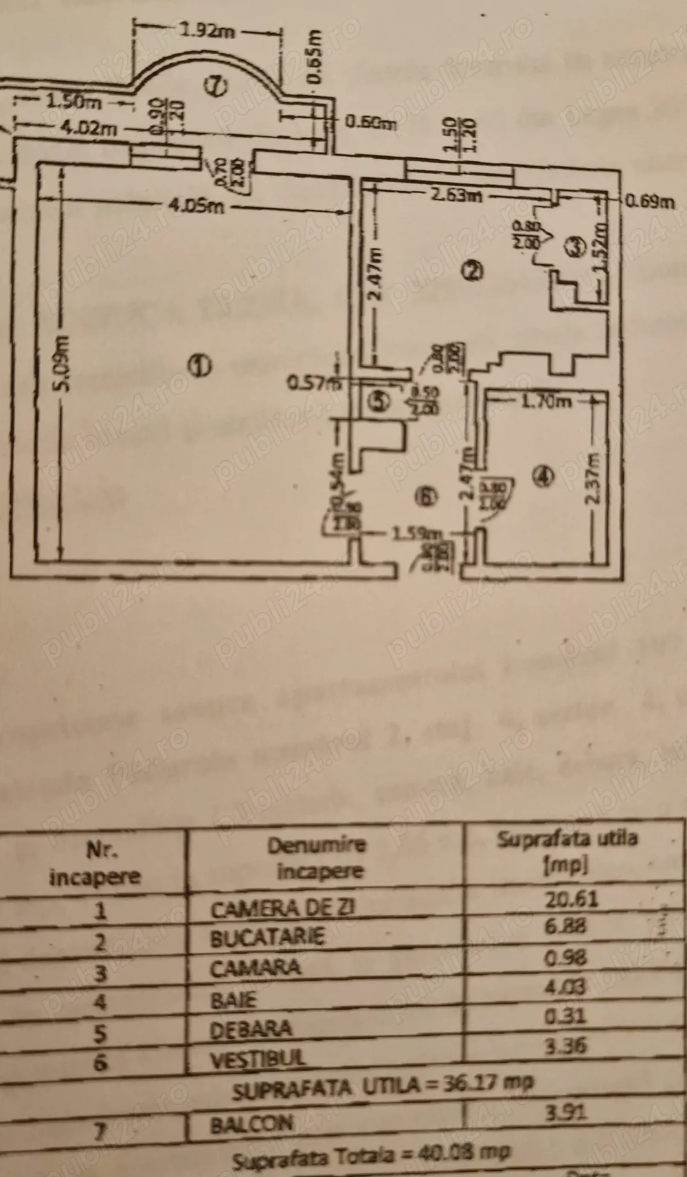 Vand garsoniera sector 4,Brancoveanu