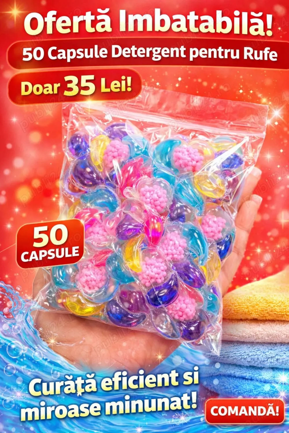 Capsule detergent 