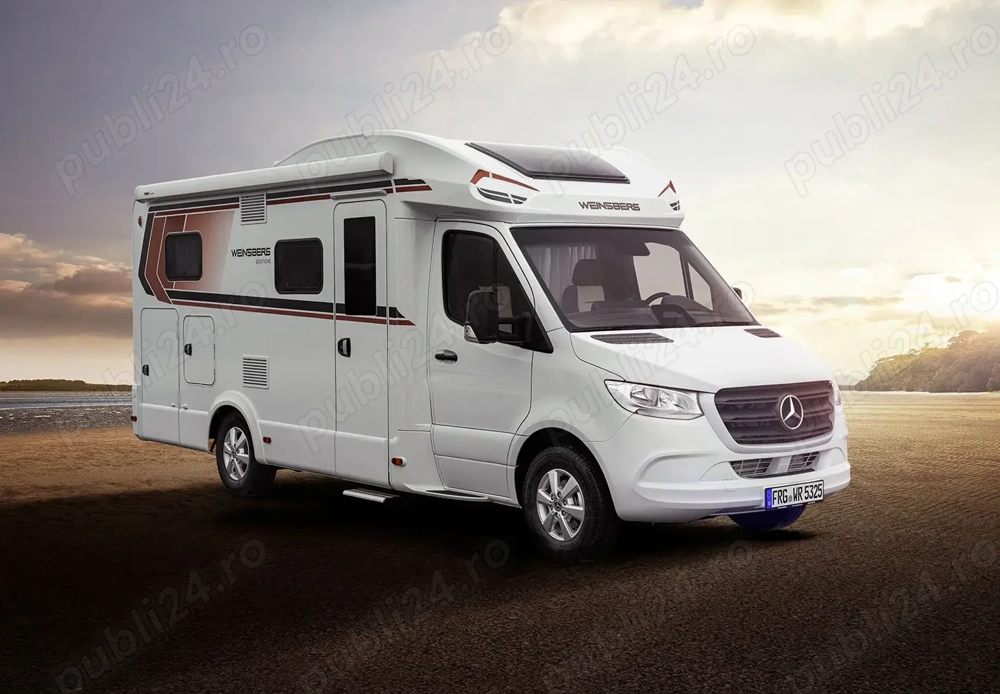 Inchiriere autorulota Weinsberg Mercedes automata, 4 locuri, AC, solar