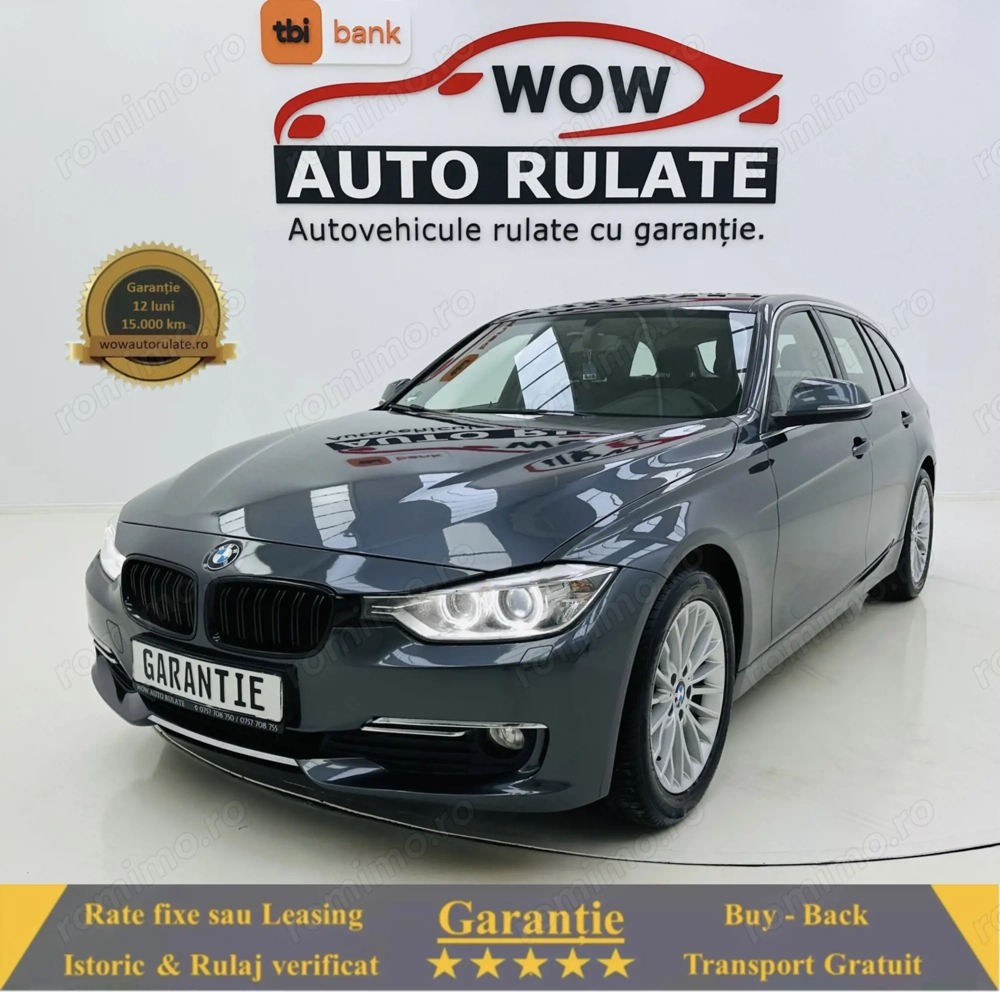 BMW 3-SERIES 318D 2013 2.0D E5 GARANTIE Rate Avans 0 Doar Cu Buletinul
