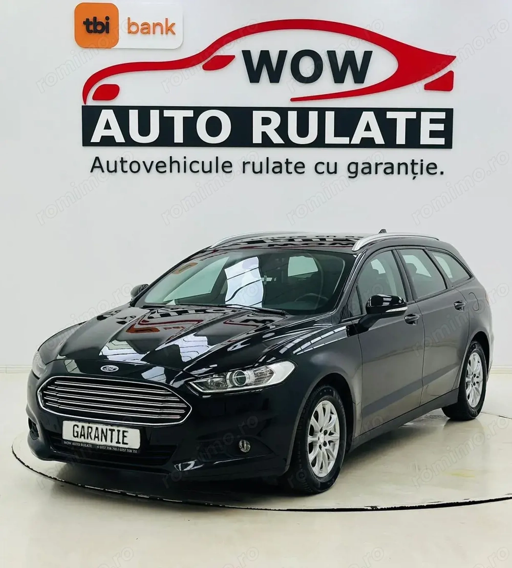 FORD MONDEO 2015 2.0D E6 RATE Avans 0 Doar Cu Buletinul