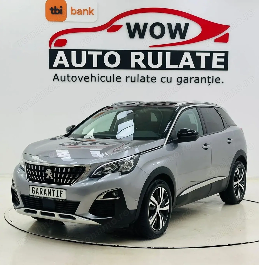PEUGEOT 3008 2017 1.2i E6 Garantie 12 Luni  Rate Avans 0 Doar Cu Buletinul