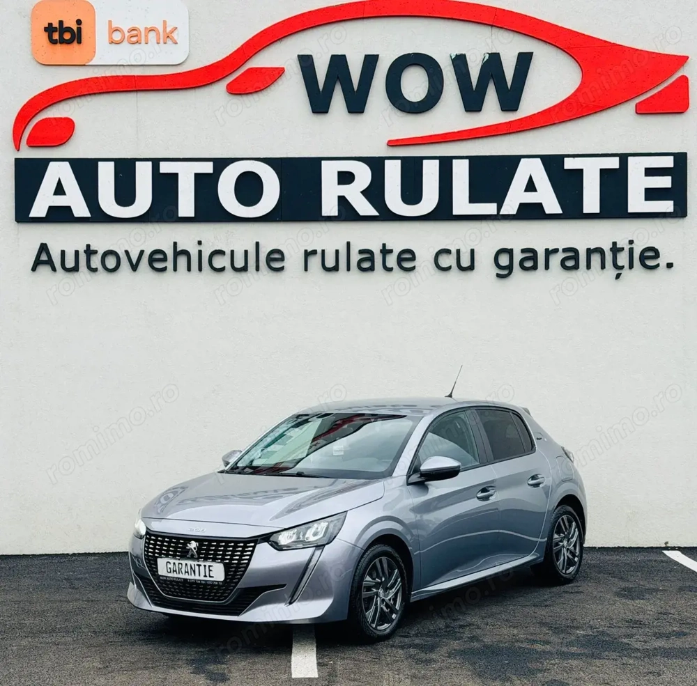 PEUGEOT 208 2021 1.5D E6 Garantie 12  Luni Rate Avans 0 Doar Cu Buletinul