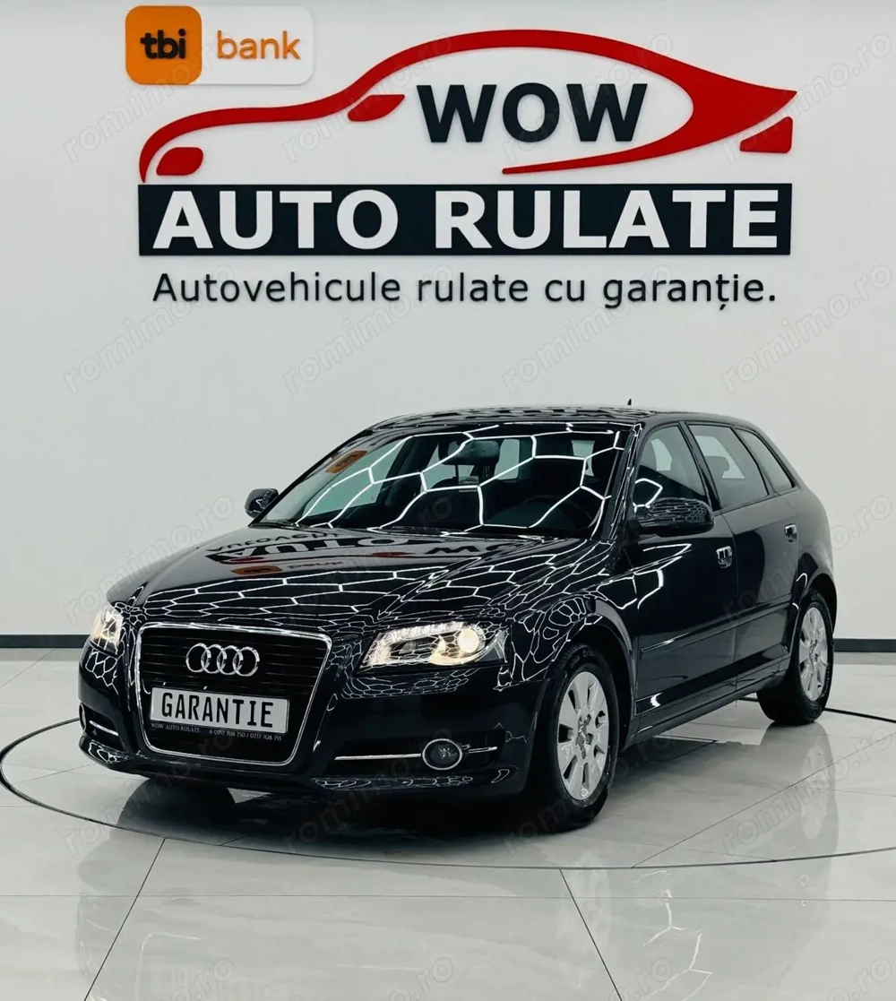 AUDI A3 2012 1.6D E5 Garantie 12 Luni Rate Avans 0 Doar Cu Buletinul
