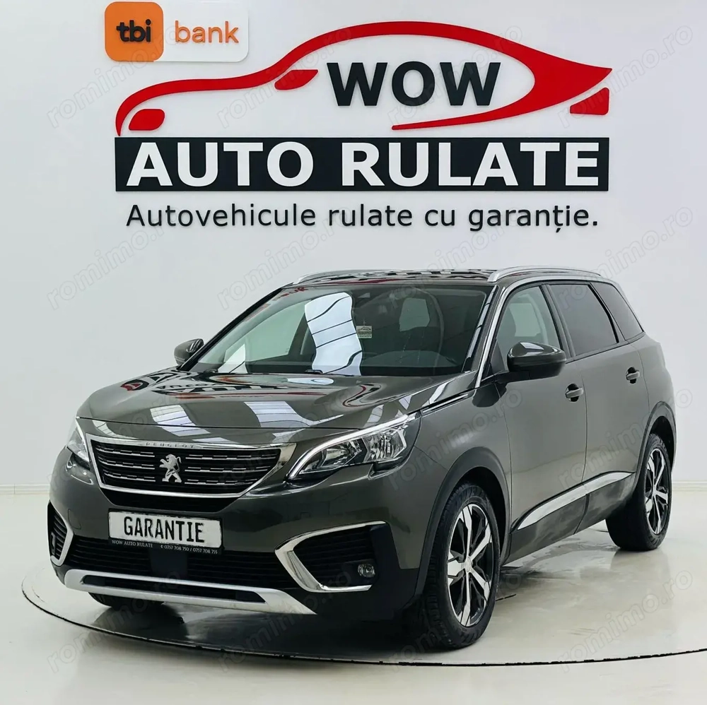 PEUGEOT 5008 2017 1.2i E6 Garantie 12 Luni Rate Avans 0 Doar cu Buletinul