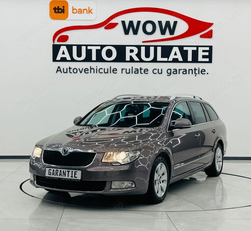 SKODA SUPERB 2013 1.6D E5 Garantie 12 Luni Rate Avans 0 Doar Cu Buletinul