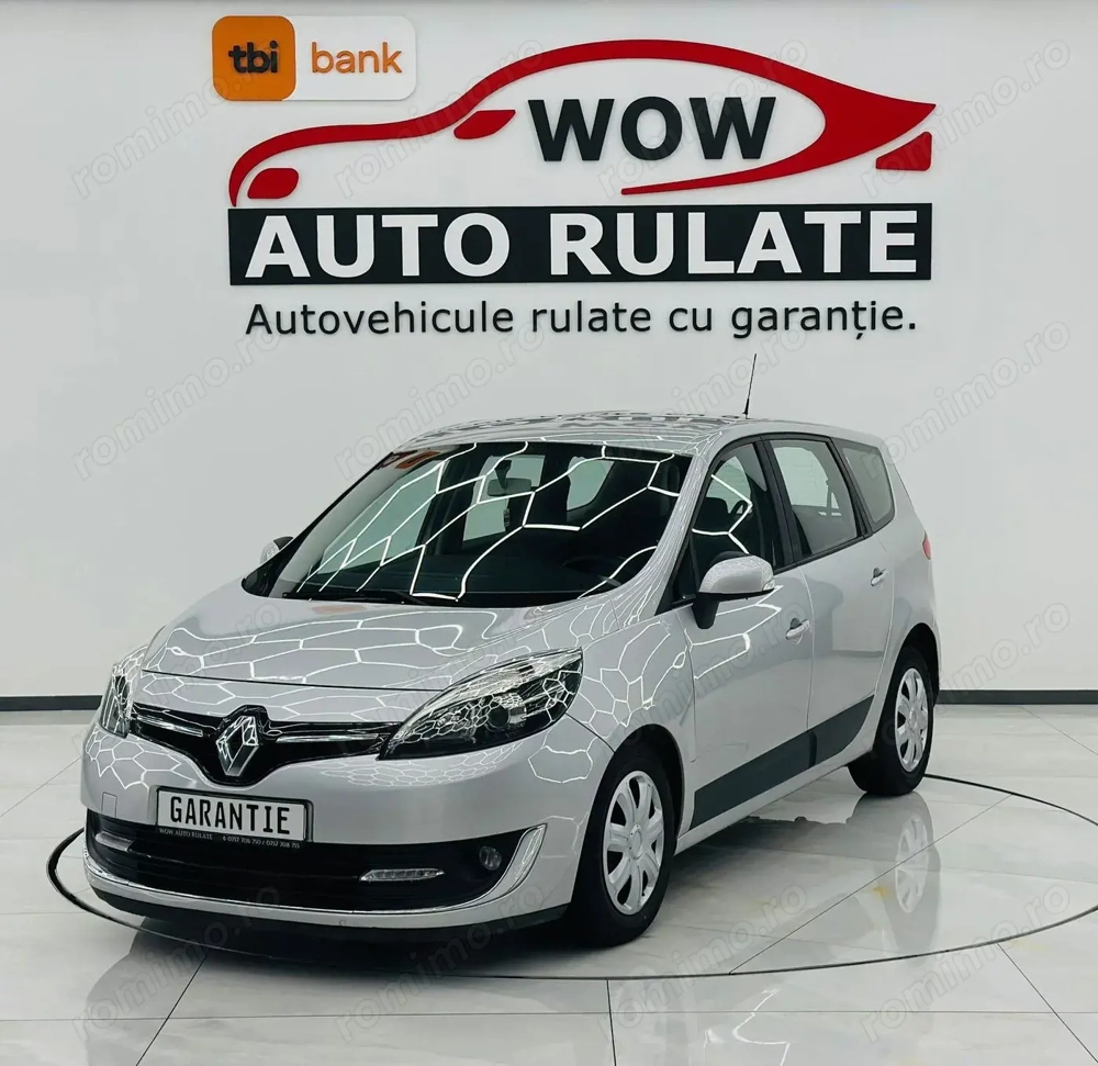 RENAULT GRAND SCENIC 2013 1.5D E5 Garantie 12 Luni Rate Avans 0 Doar Cu Buletinul