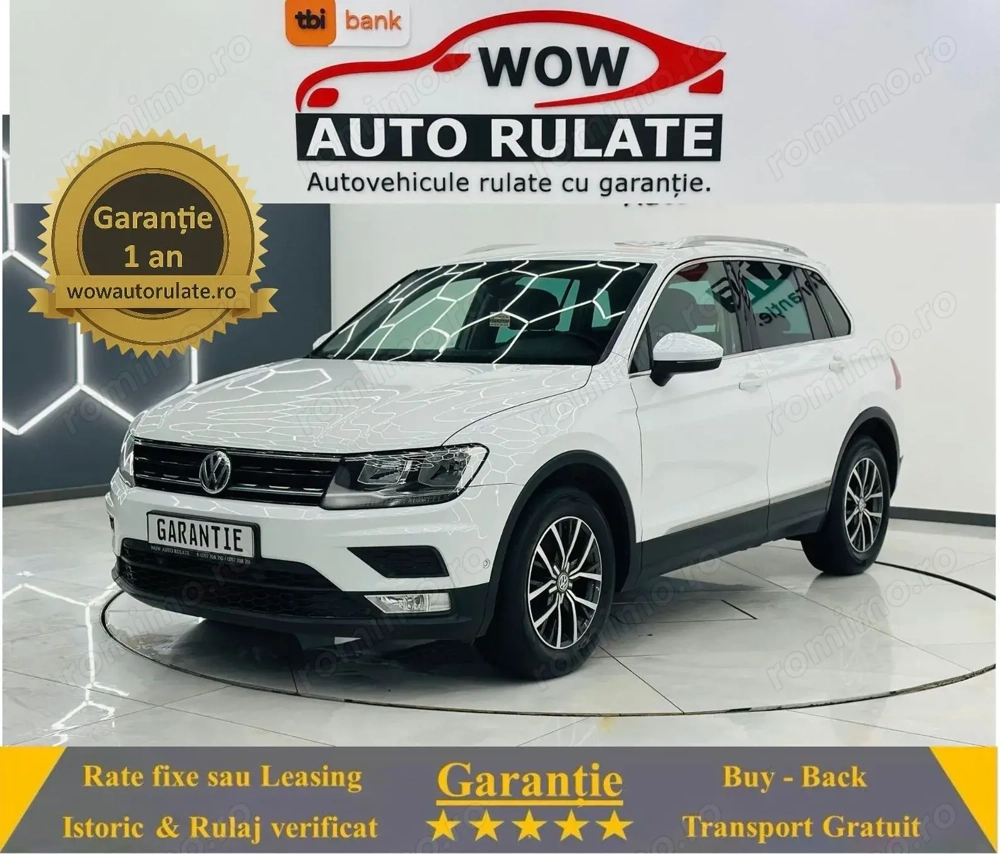 VOLKSWAGEN TIGUAN 2017 2.0D E6 Garantie 12 Luni Rate Avans 0 Doar Cu Buletinul