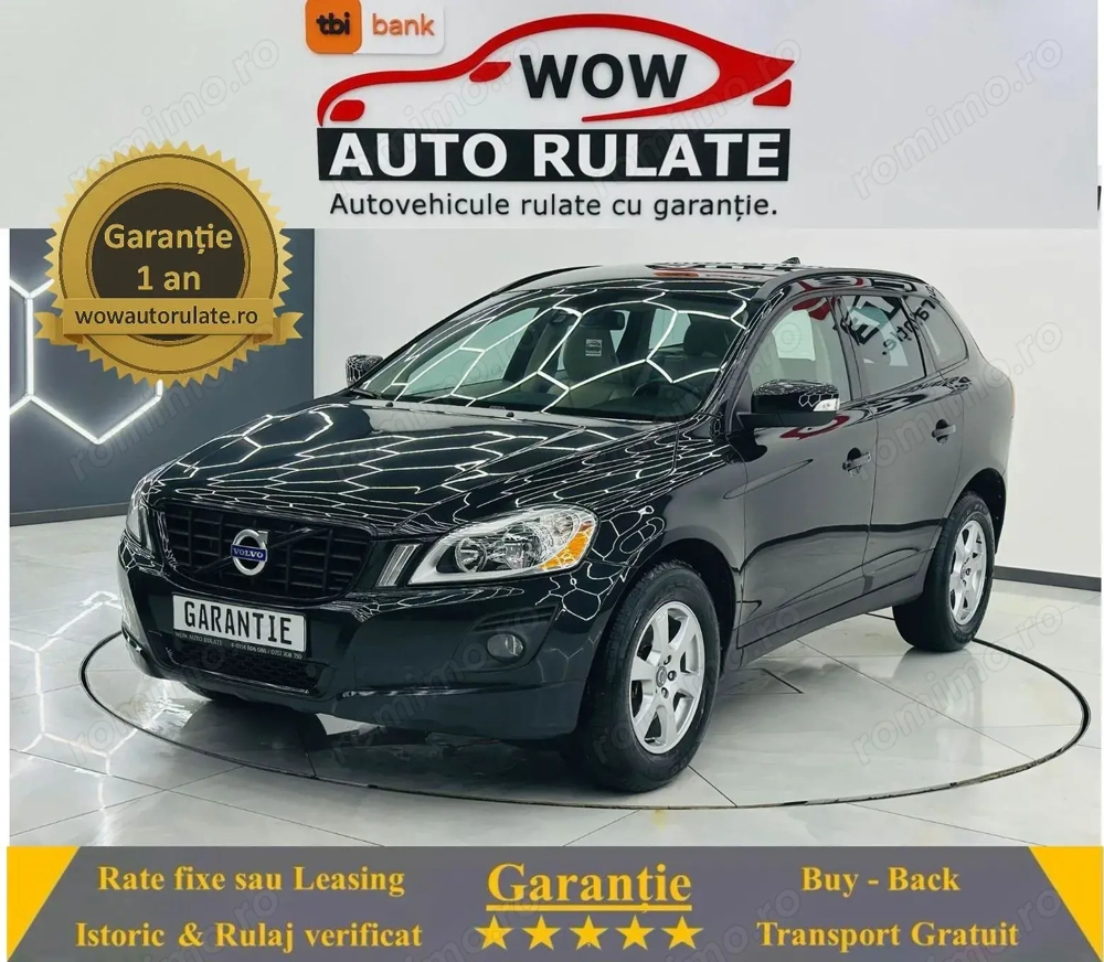 VOLVO Xc-60 2009 2.4D 4X4 Garantie 12 Luni Rate Avans 0 doar Cu Buletinul