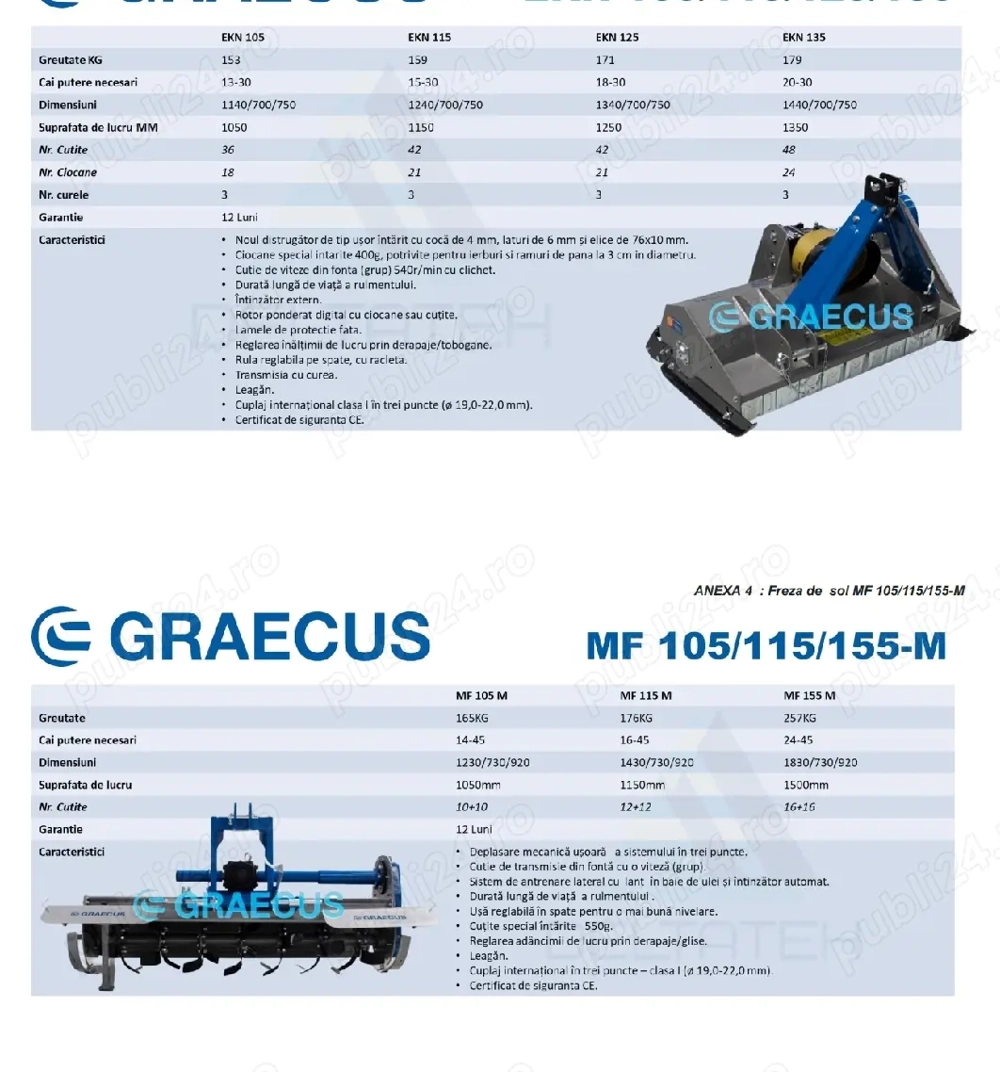 Vand freza sol si tocatoare resturi vegetale 