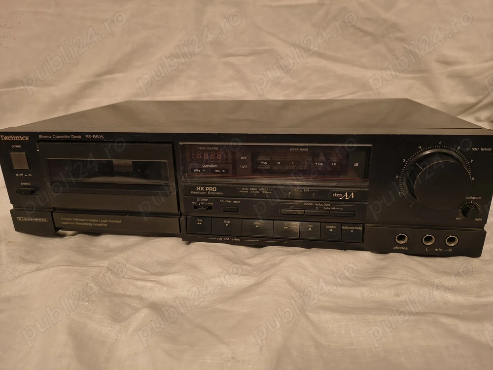 Cass deck Technics RSB 505