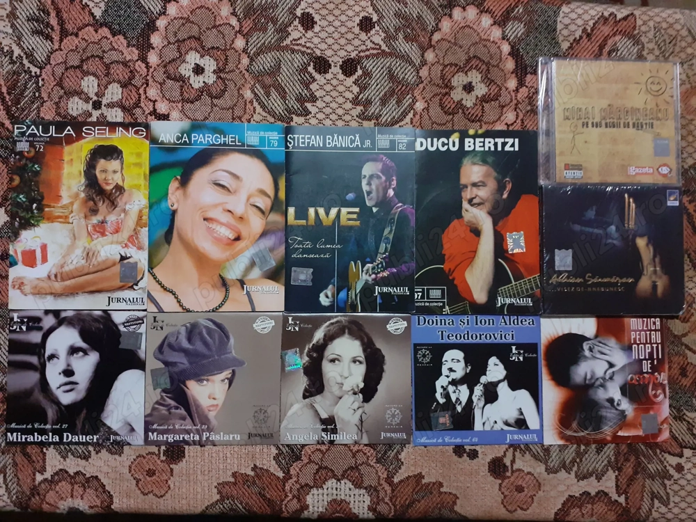 CD-uri originale cu muzică pop, folk, simfonică & populară