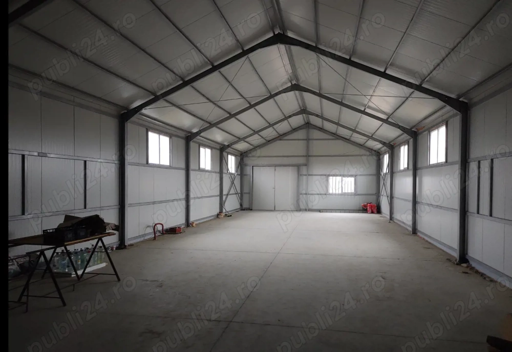 Hală industrială NOUĂ de vânzare sau închiriere 