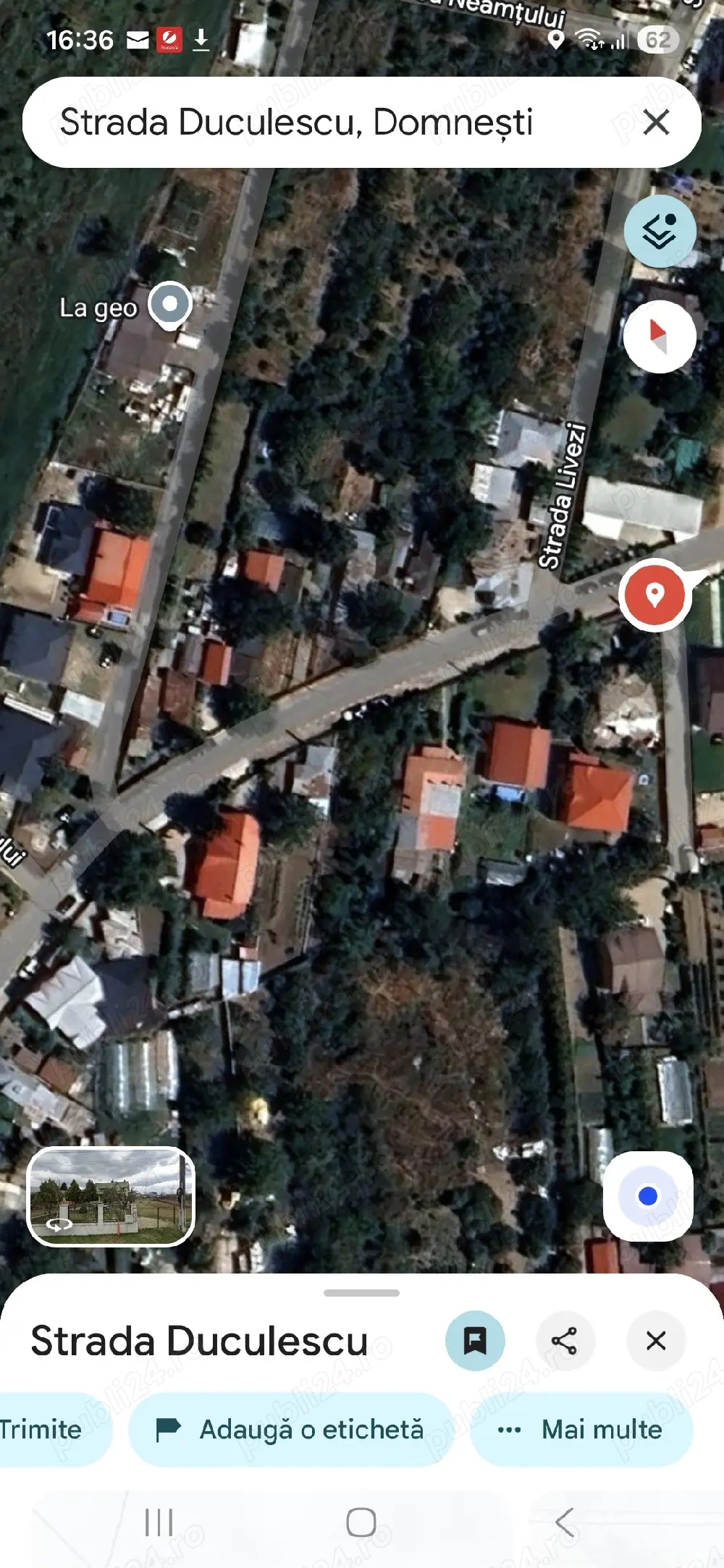 Teren intravilan de vanzare