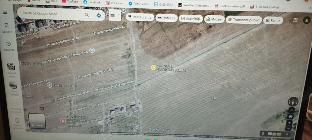 teren extravilan selimbar