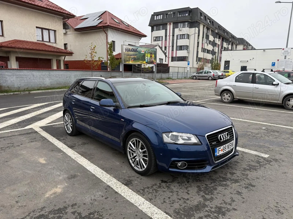 Audi A3 8PA S Line 2.0 TDI Quattro 170CP Trapa , fără investiții necesare!