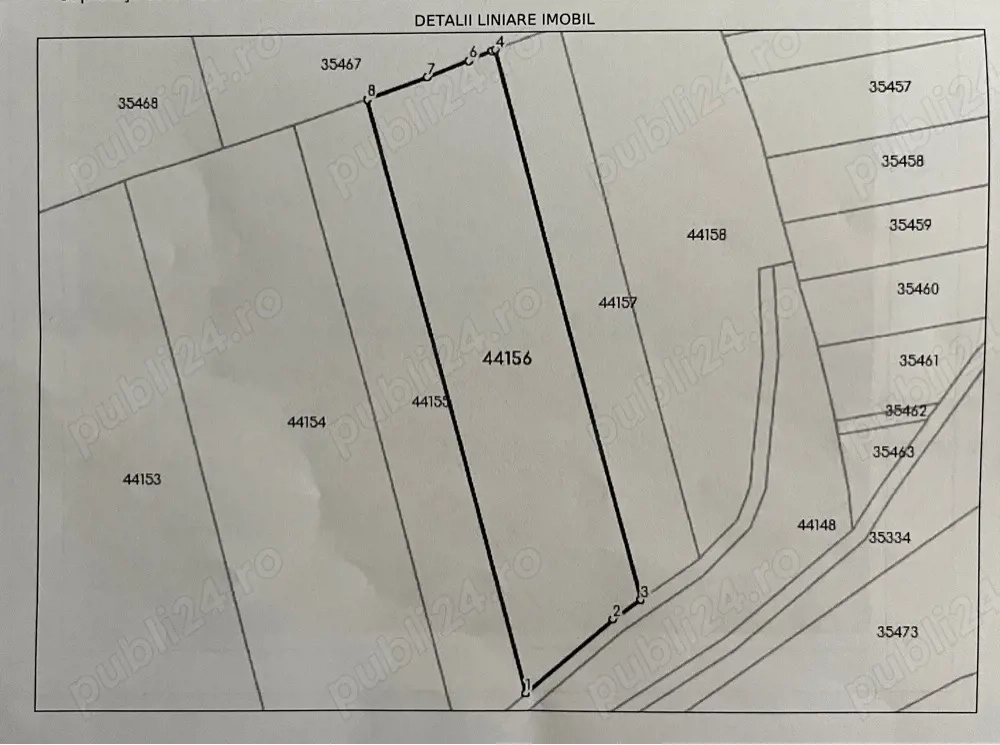 Teren extravilan arabil Simnicu de Sus-Milesti