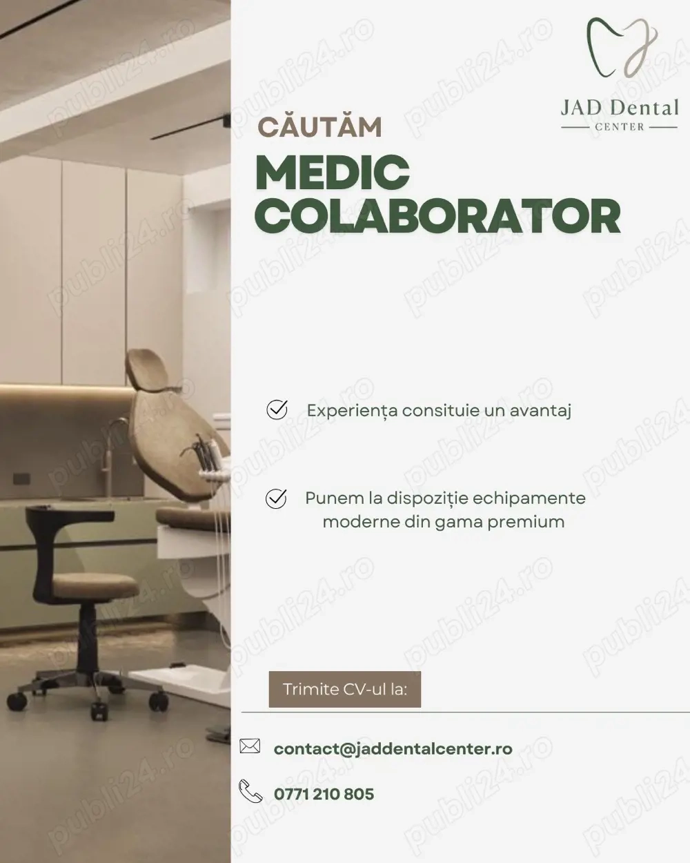 Medic colaborator- stomatologie generala