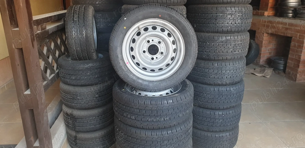 195 50 13 C SECURITY, roata rezerva noua pt trailer/remorca/platforma