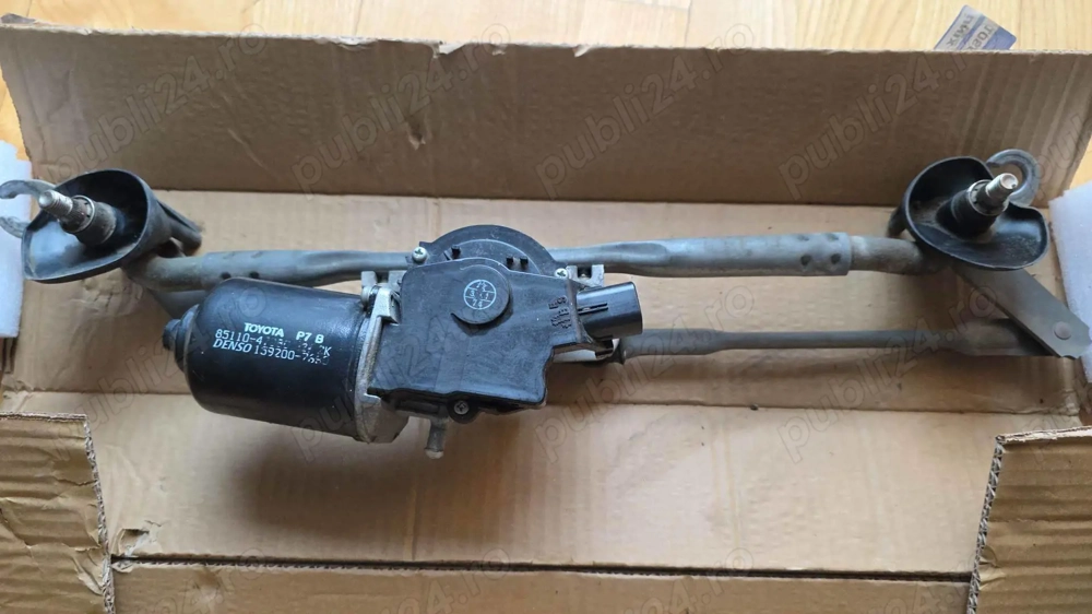 Mecanism ștergător Prius Gen 2 (2003-2009) cu motor funcțional