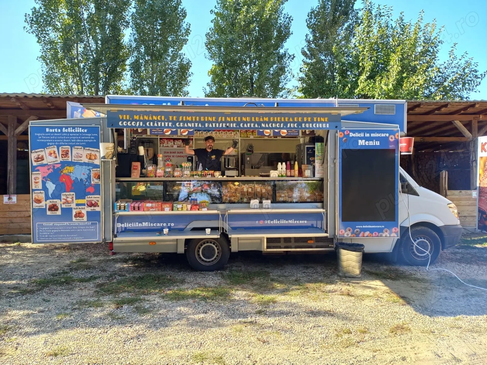 FOOD TRUCK complet utilat   MERCEDES SPRINTER 3   business la cheie