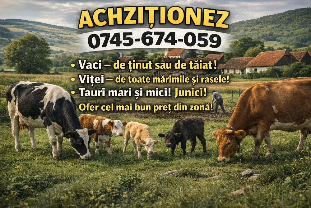 Achizitii animale vii!