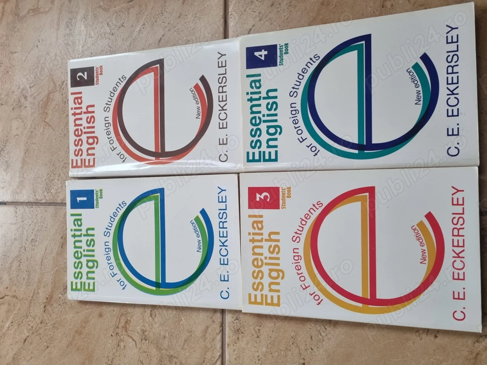 Set complet  Essential English  1 4   gramatică ENGLEZĂ completă
