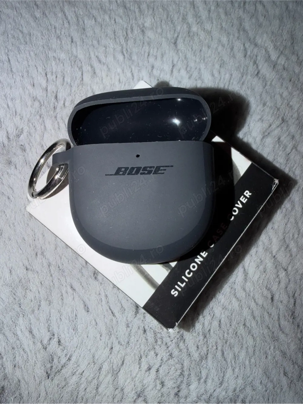 Carcasă Silicon Triple Black pentru Bose Quietcomfort ultra 2