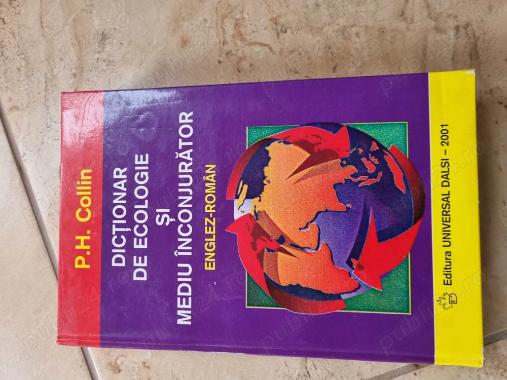 Dicționar ecologie & mediu înconjurător   englez-român