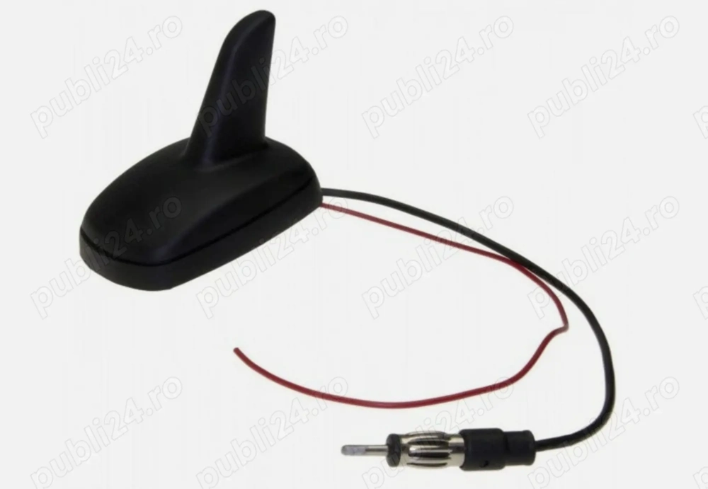 Antena Auto Tip „Shark” cu Amplificator FM – Premium, Conector DIN, Compatibilă cu Multe Modele Auto