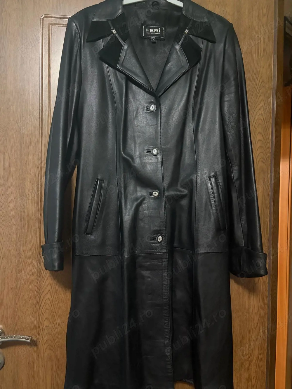 Haină piele damă